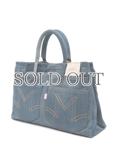 画像11: MEDEA - Nina Tote Bag - Upcycle Denim (11)