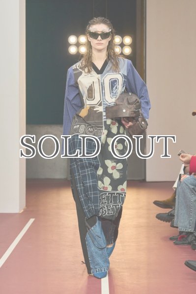 画像4: DHRUV KAPOOR - Mix Media Tunic Dress ミックスメディアパネルシャツドレス (4)