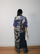 画像18: DHRUV KAPOOR - Mix Media Tunic Dress ミックスメディアパネルシャツドレス (18)