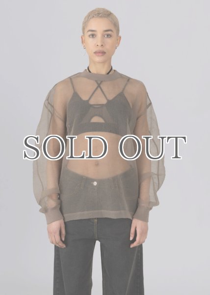 画像5: ［ESTHE］Contrast Layered Bralette レイヤードブラトップ - Black (5)