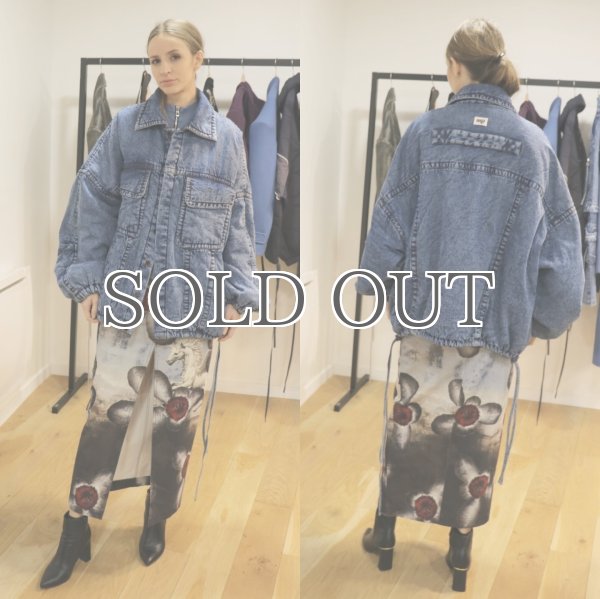 画像16: ［DHRUV KAPOOR］UNISEX Padded Denim Jacket 中綿入りオーバーサイズデニムジャケット (16)