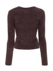 画像2: ［HOUSE OF SUNNY］ THE LOUNGE TOP  ラウンジニットトップ - Brown (2)