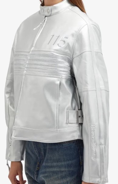画像12: ［HOUSE OF SUNNY］THE RACER JACKET - CHROME SILVER (12)
