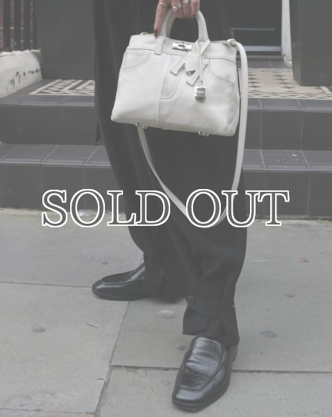 画像11: MEDEA - Nina Small Bag - White Leather (11)