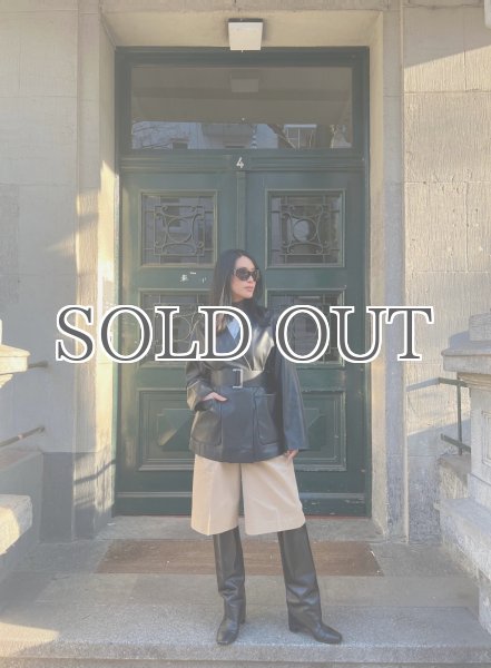 画像8: STAND STUDIO - Noria Jacket ビーガンレザージャケット (8)