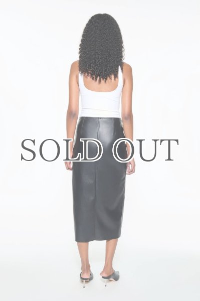 画像4: STAND STUDIO - Kamila Skirt ビーガンレザースカート (4)