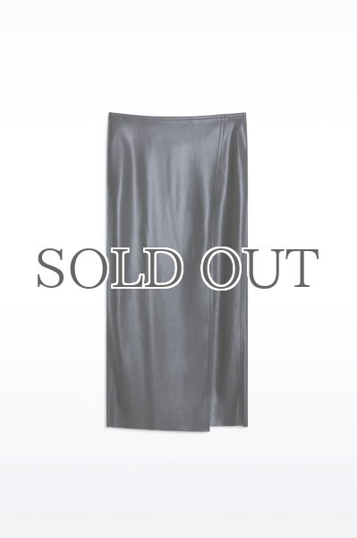 画像2: STAND STUDIO - Kamila Skirt ビーガンレザースカート (2)