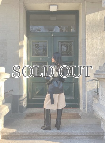 画像9: STAND STUDIO - Noria Jacket ビーガンレザージャケット (9)