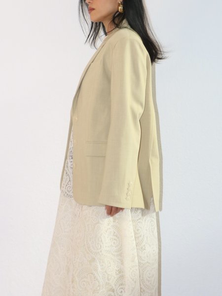 画像9: HOSBJERG - Jensis Tailor Blazer テイラーブレザージャケット - Yellow Beige (9)