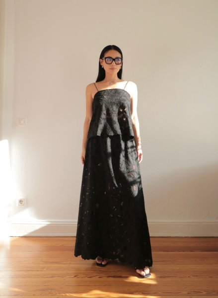画像10: NORR - Loisa Maxi Skirt レースマキシスカート - Black (10)