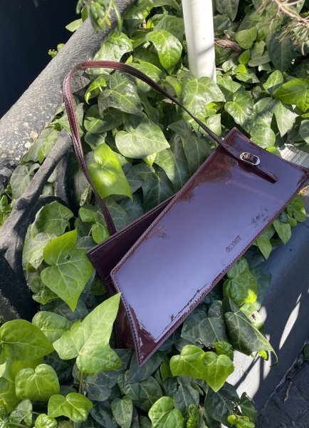 画像9: GLYNIT - ABBY ショルダーバッグ - WINE RED (9)