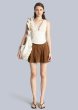 画像3: ESTHE - Ruffle Denim Crossbody Bag  クロスボディデニムバッグ - Off White (3)