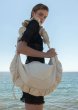 画像2: ESTHE - Ruffle Denim Crossbody Bag  クロスボディデニムバッグ - Off White (2)