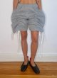 画像1: CELESTE BURGOYNE - DRAWSTRING BLOOMERS ドローストショーツ - GREY (1)