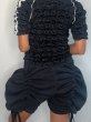 画像3: CELESTE BURGOYNE - DRAWSTRING BLOOMERS ドローストショーツ - BLACK (3)