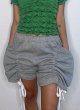 画像2: CELESTE BURGOYNE - DRAWSTRING BLOOMERS ドローストショーツ - GREY (2)