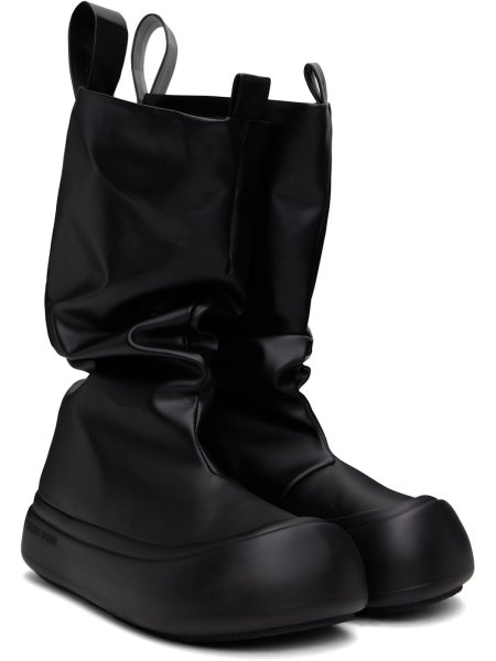 画像4: YUME YUME - Fisherman ショートブーツ- Black (4)