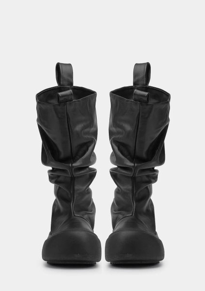 画像1: YUME YUME - Low Fisherman Boot - Black (1)