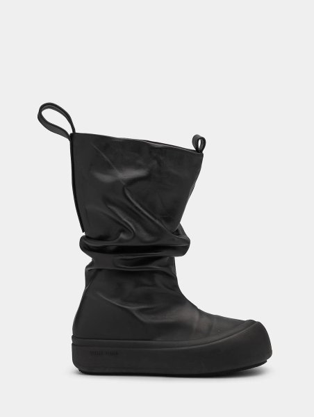 画像2: YUME YUME - Fisherman ショートブーツ- Black (2)