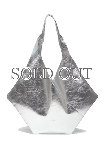 画像1: DIENÉE - LA EP レザーバッグ- Silver Creased Leather (1)