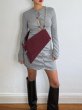 画像9: DIENÉE - SAUND セミパテントレザーバッグ - Burgundy Semi Patent Leather (9)