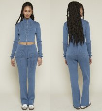 画像17: 【ANOTHER GIRL】Fold-Over Ribbed Trousers / フォールドオーバーリブパンツ (17)