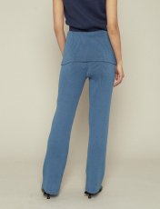 画像16: 【ANOTHER GIRL】Fold-Over Ribbed Trousers / フォールドオーバーリブパンツ (16)