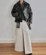 画像10: ［STAND STUDIO］ Isobelle Biker Leather Jacket バイカーレザージャケット - Black (10)