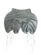 画像1: CELESTE BURGOYNE - DRAWSTRING BLOOMERS ドローストショーツ - GREY (1)