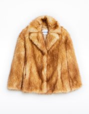 画像1: ［STAND STUDIO］ Janice Jacket フェイクファージャケット - Natural (1)