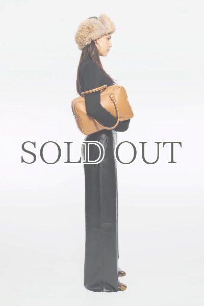 画像6: ［STAND STUDIO］Sable Hat エコファートラッパーハット - Black/Natural (6)