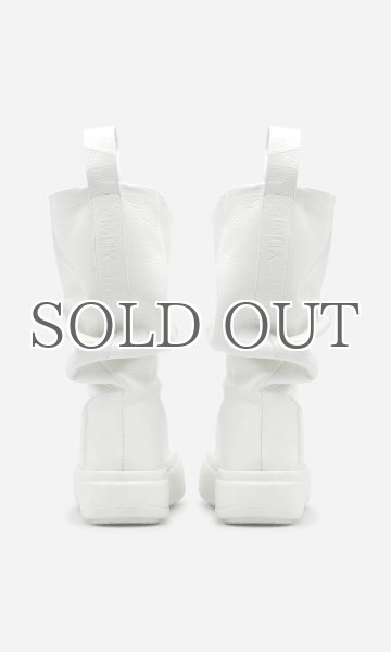 画像3: 【Pre Order】［YUME YUME］ Fisherman ショートブーツ- Wrinkled White (3)