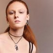 画像4: BIKO -  Margot Tie Necklace マーゴットコードネックレス - Silver (4)