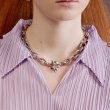 画像1: BIKO - Chloe Collar クロエ チェーンネックレス - Silver (1)