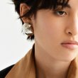 画像1: BIKO - Nicola Studs - Large ニコラ スタッズピアスL - Silver (1)