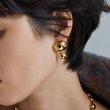 画像1: BIKO - Franca Studs - フランカ スタッズピアス - Gold (1)
