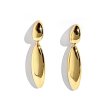 画像1: BIKO - Small Ember Drops  ドロップリンクピアス Gold / Silver (1)