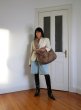 画像17: ［STAND STUDIO］ Livi Faux Fur Tote  ショルダーストラップ付きエコファートートバッグ - Natural (17)