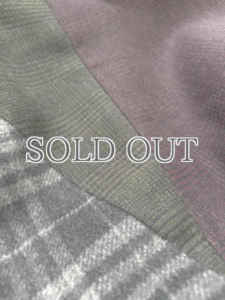 画像16: ［RAVE REVIEW］BILLIE BOMBER JACKET - DARK GREEN x GREY CHECK (16)