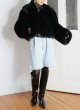 画像8: ［STAND STUDIO］Samara Faux Fox-Fur Jacket エコフォックスファージャケット - Black (8)