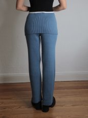 画像11: 【ANOTHER GIRL】Fold-Over Ribbed Trousers / フォールドオーバーリブパンツ (11)