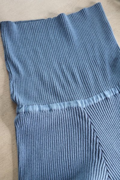 画像13: 【ANOTHER GIRL】Fold-Over Ribbed Trousers / フォールドオーバーリブパンツ (13)