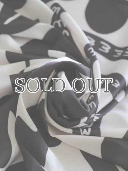 画像5: ARDE - PSYCHO FLOWER scarf (70 x 70cm) (5)