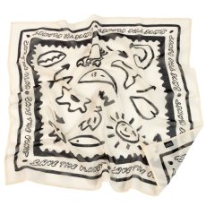 画像2: ARDE - SAVE THE PLANET scarf (63 x 63cm) (2)