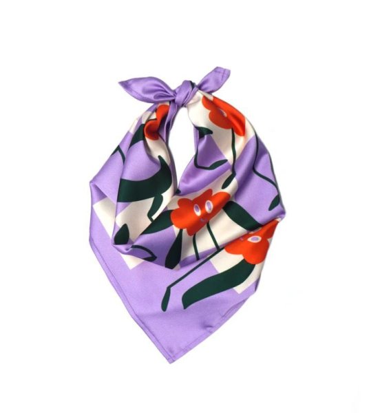 画像2: ARDE - DANCING FLOWER Bandana (50 x 50 cm) (2)