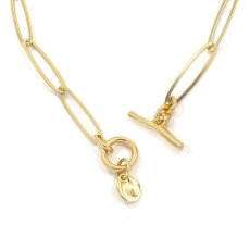 画像5: BIKO - Arden Collar アルデンパールチャームネックレス - Gold (5)