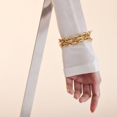 画像3: BIKO - Ava Bracelet アバ チェーンブレスレット - Gold (3)