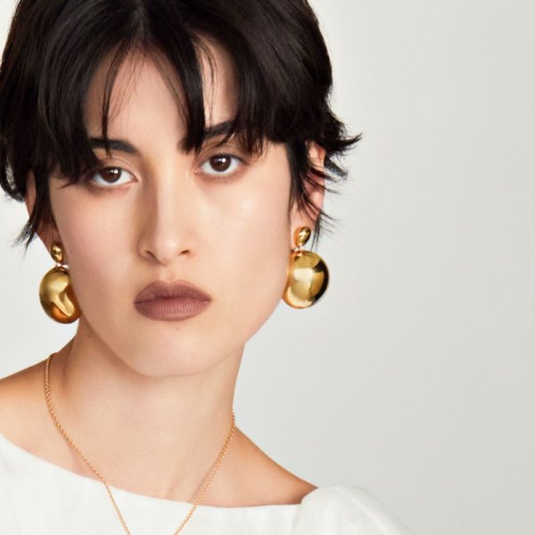 画像4: BIKO - Filomena Drops フィロメナ ダブルドロップピアス - Gold (4)