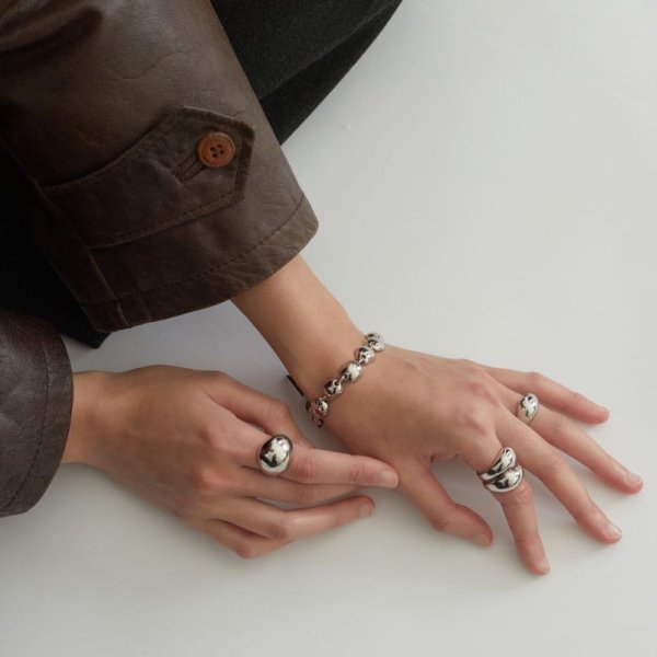 画像6: BIKO -  Gia Bracelet  ジアブレスレット - Silver (6)