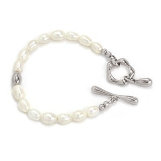 BIKO - Chloe Bracelet クロエチェーンブレスレット - Silver - BZAR